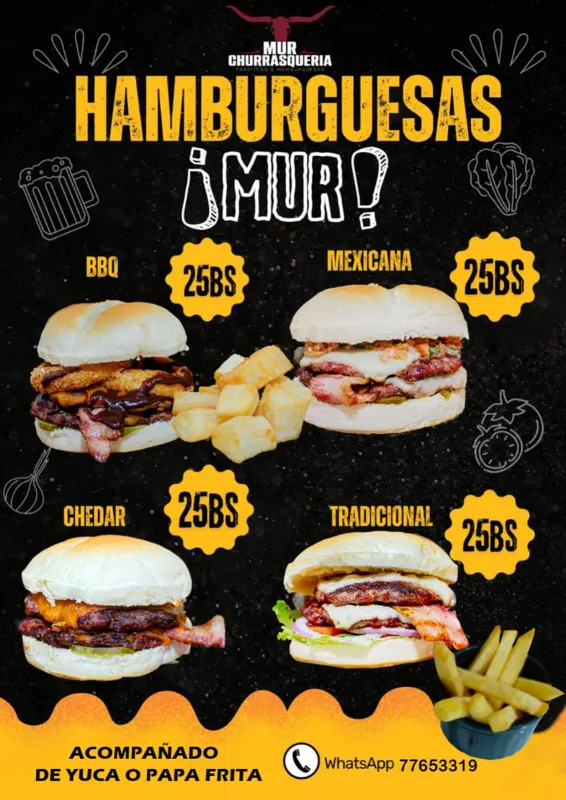 HAMBURGUESAS MUR