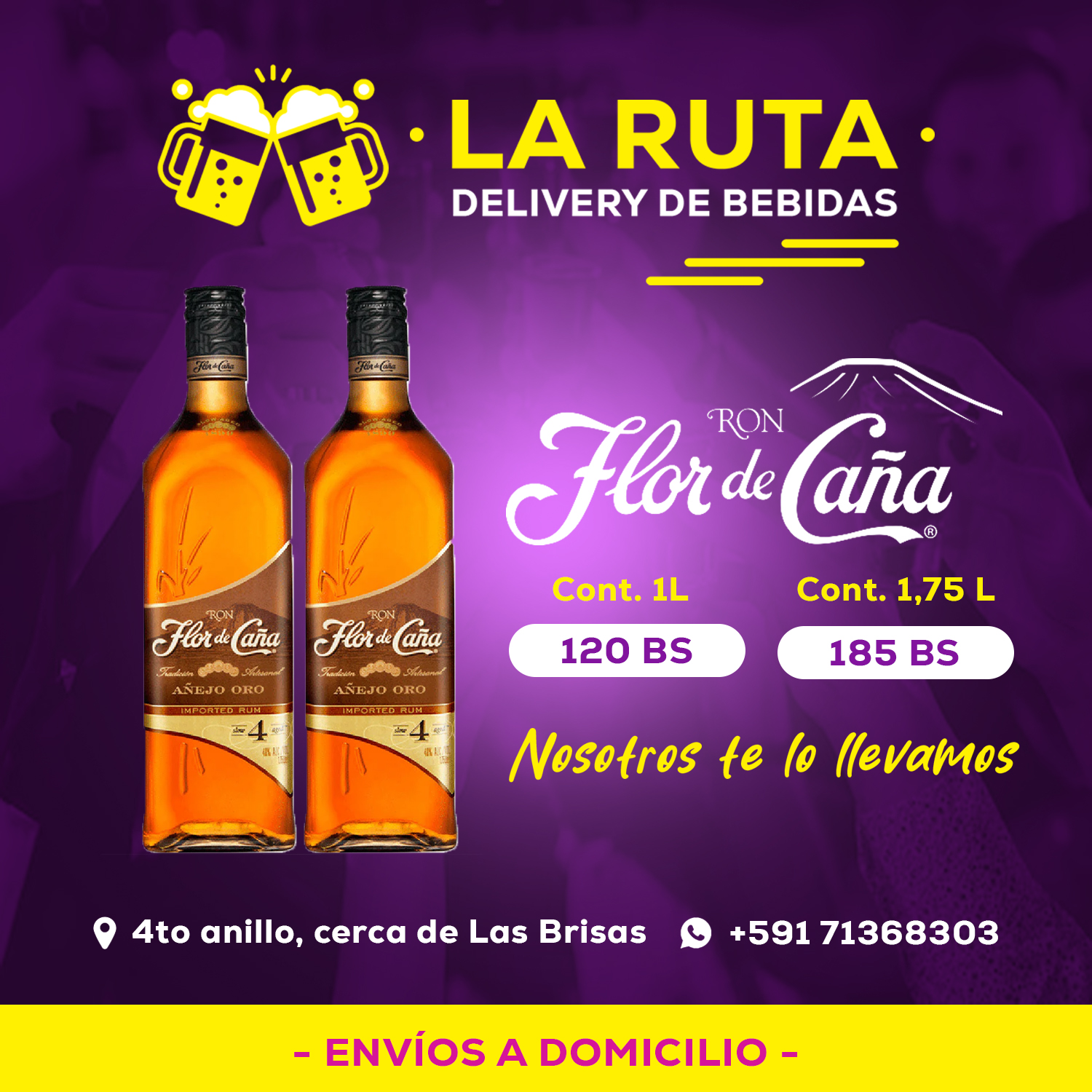 Ron Flor de caña 1,75L