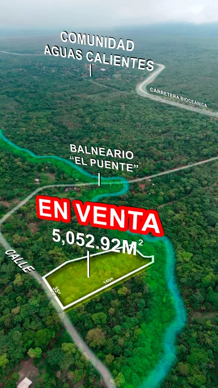 Terreno en venta en Aguas Calientes
